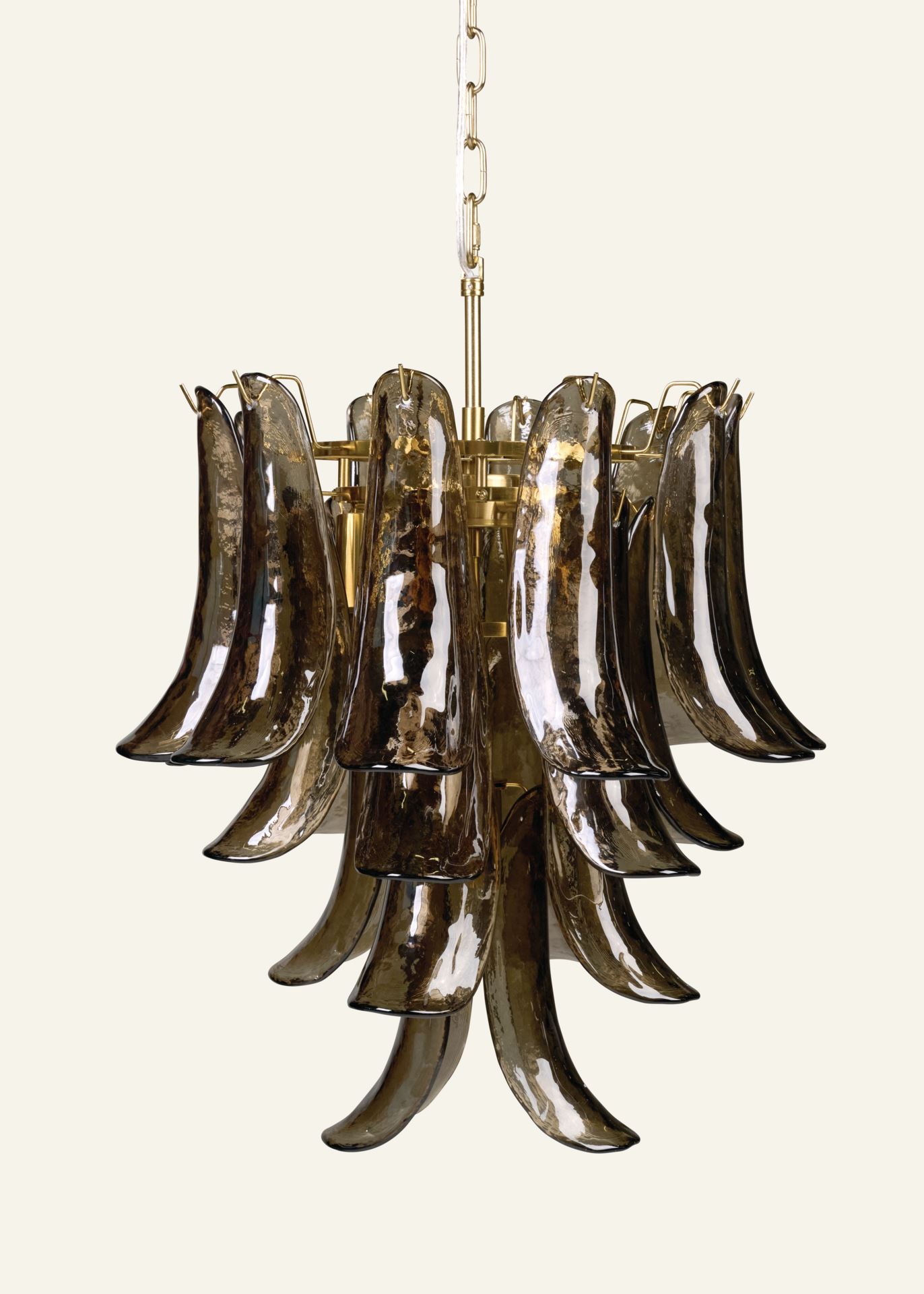 Taklampa brun - ø45x55 cm brun - 1