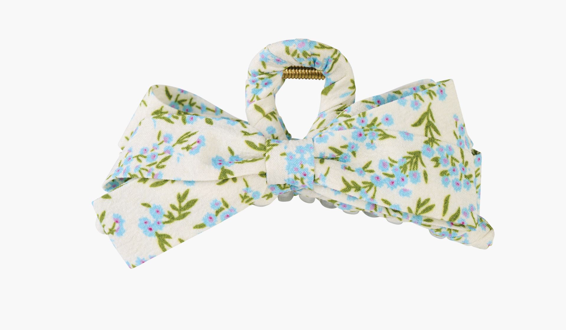 Hårklämma blå - 13x5x4,5 cm blå - 1