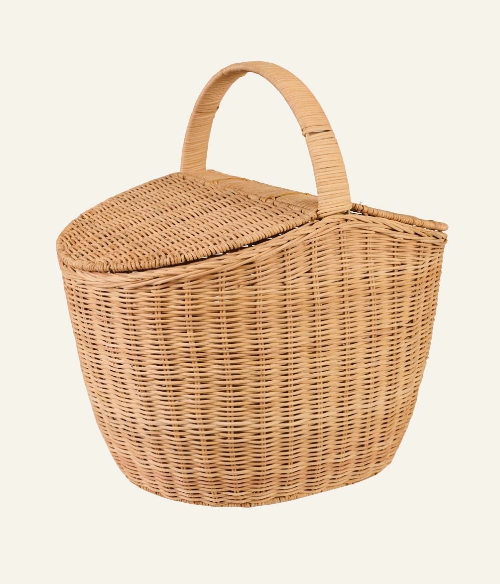 Picknickkorg natur - 42x31x43 cm natur - 1