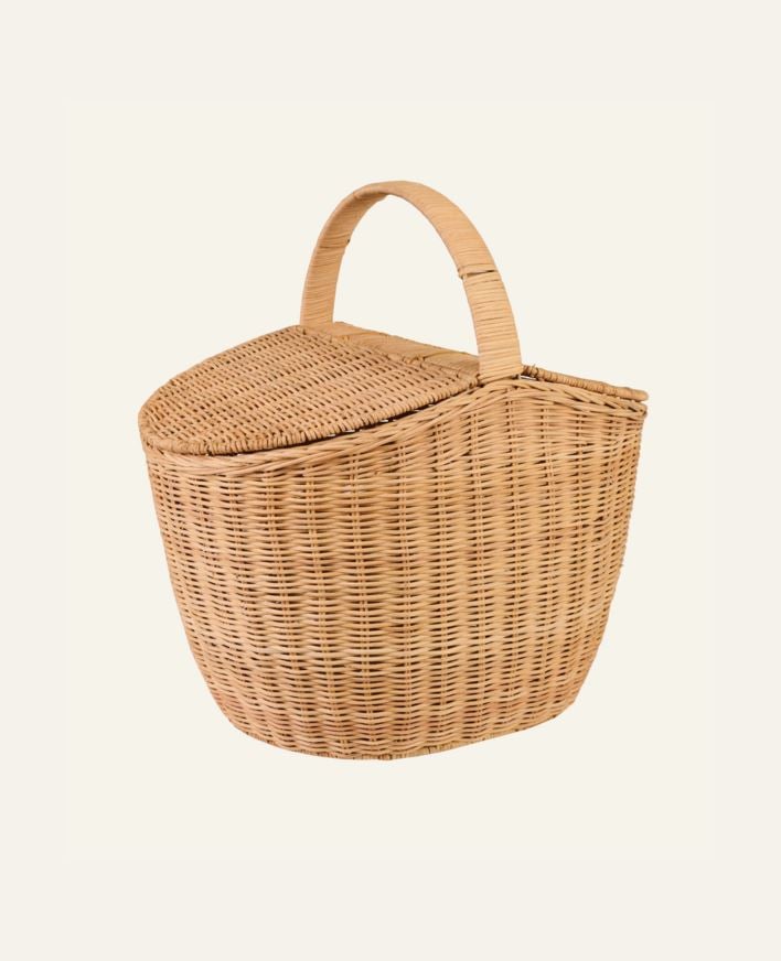 Picknickkorg natur - 42x31x43 cm natur - 1