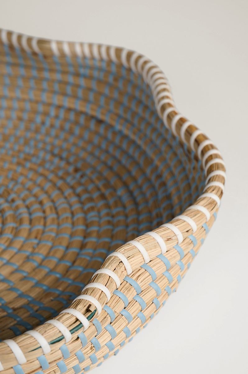 Dekor skål ljusblå - 2