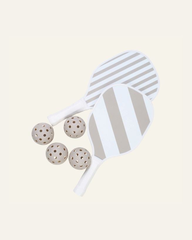 Pickleballset ljusbeige - 19,5x3,5x39,5 cm ljusbeige - 1
