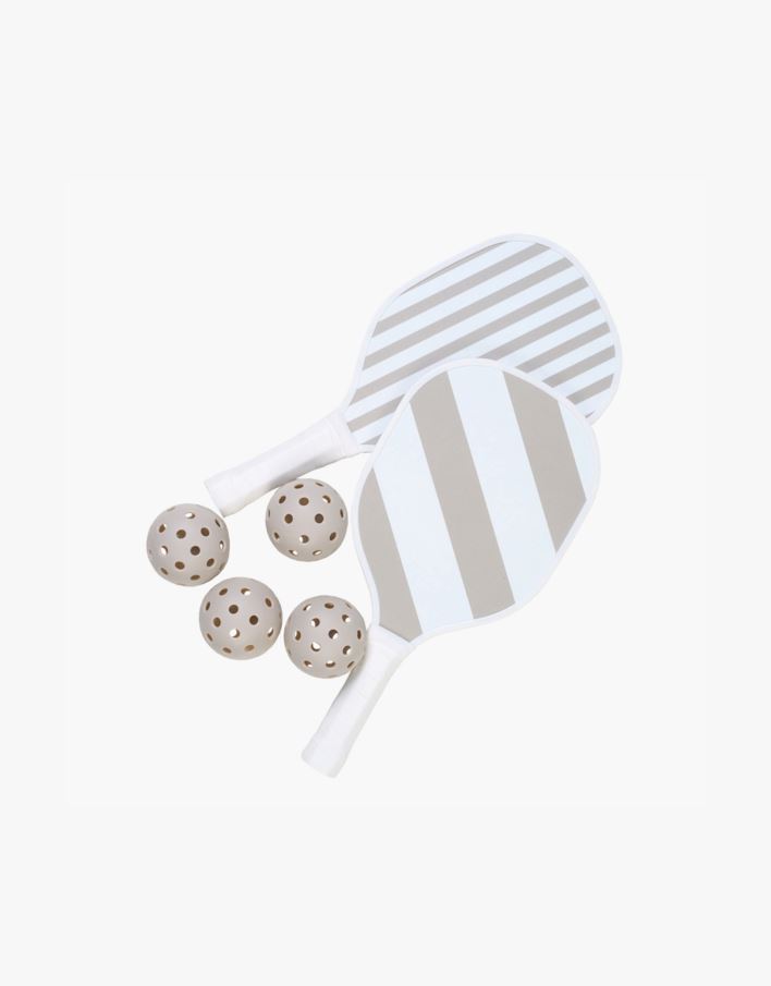 Pickleballset ljusbeige - 19,5x3,5x39,5 cm ljusbeige - 1