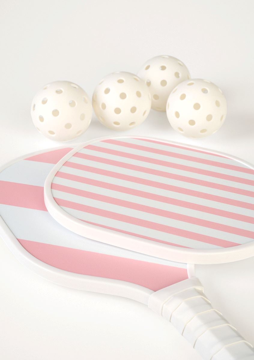 Pickleballset rosa - 2