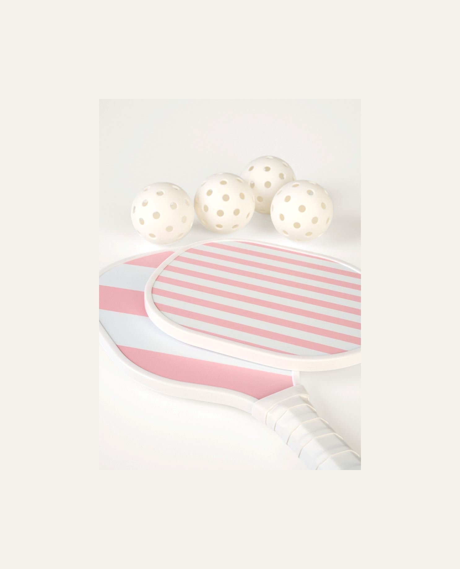 Pickleballset rosa - 2
