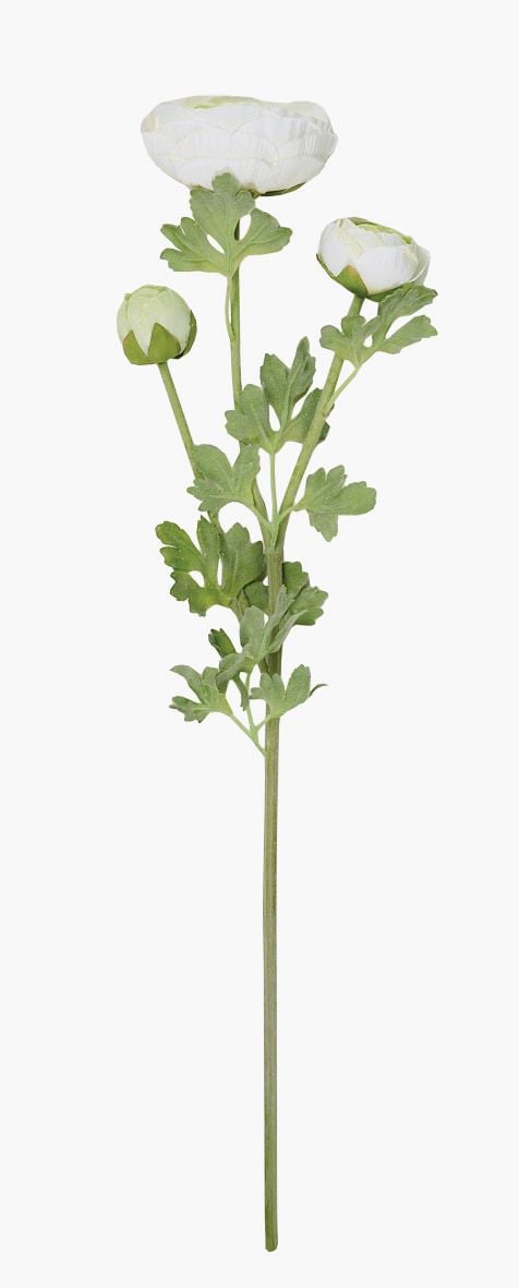 Blommor vit - 18x14x63,5 cm vit - 1