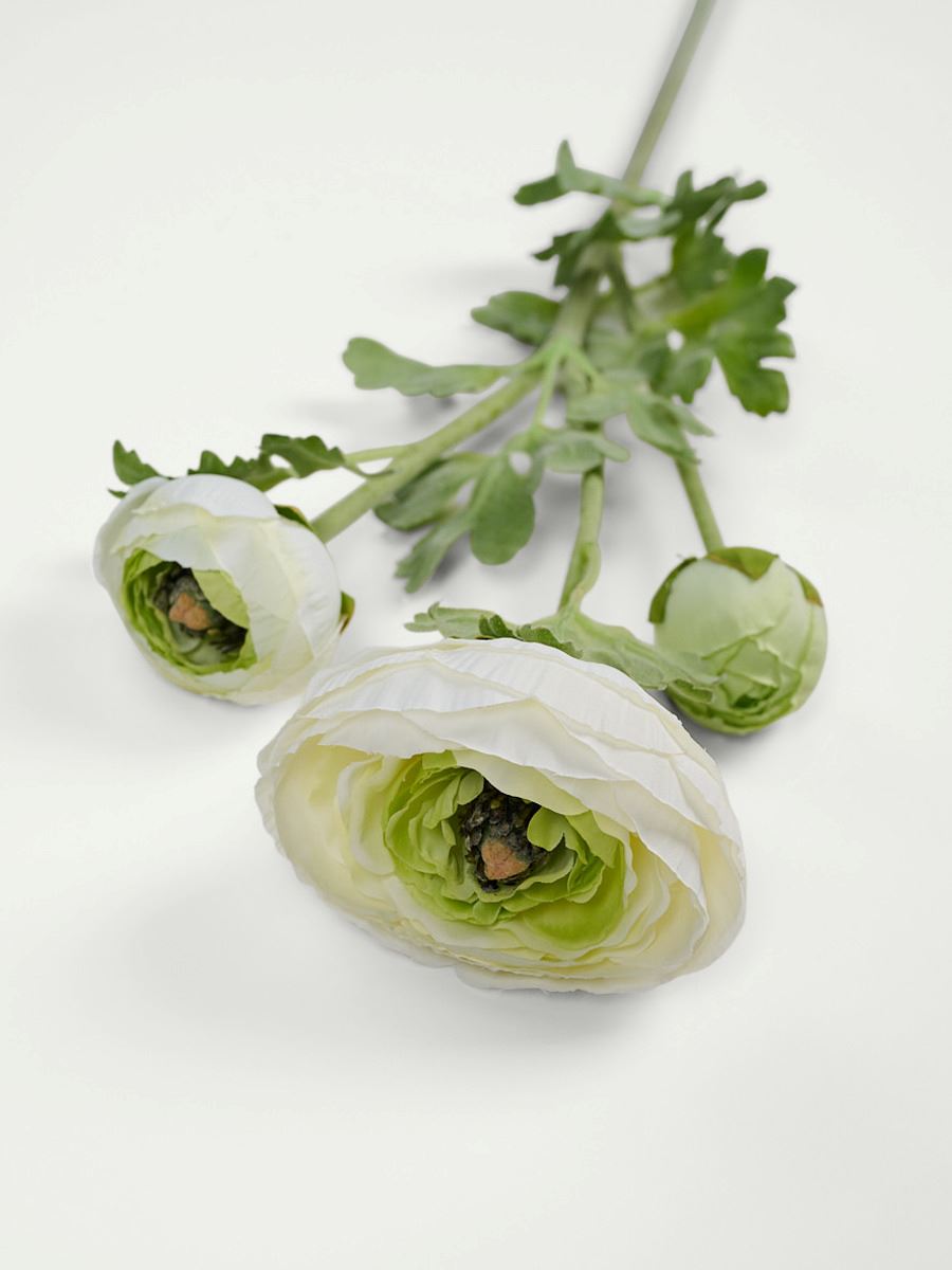 Konstgjord blomma vit - 2