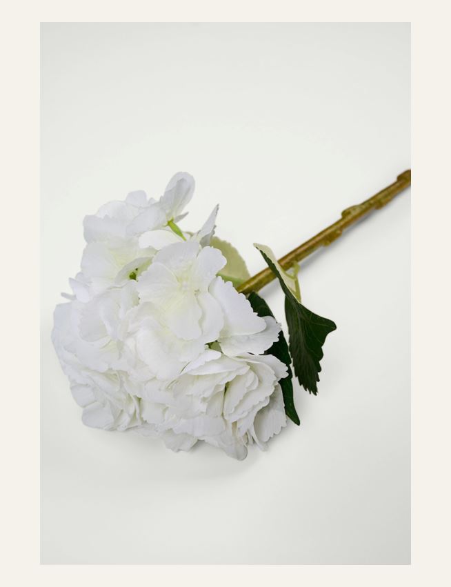Konstgjord blomma vit - 2