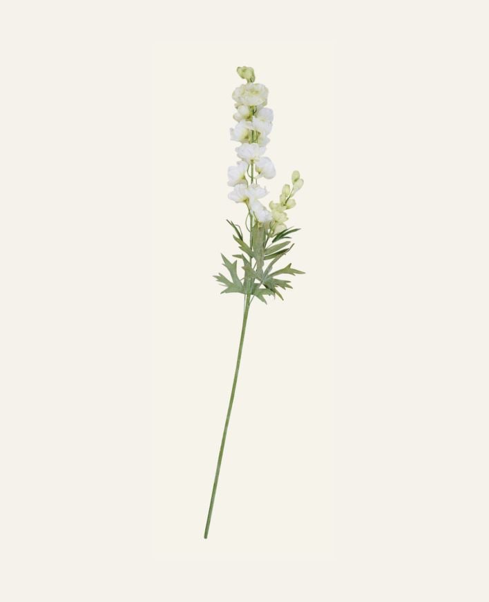 Konstgjord blomma vit - 14x12x102 cm vit - 1