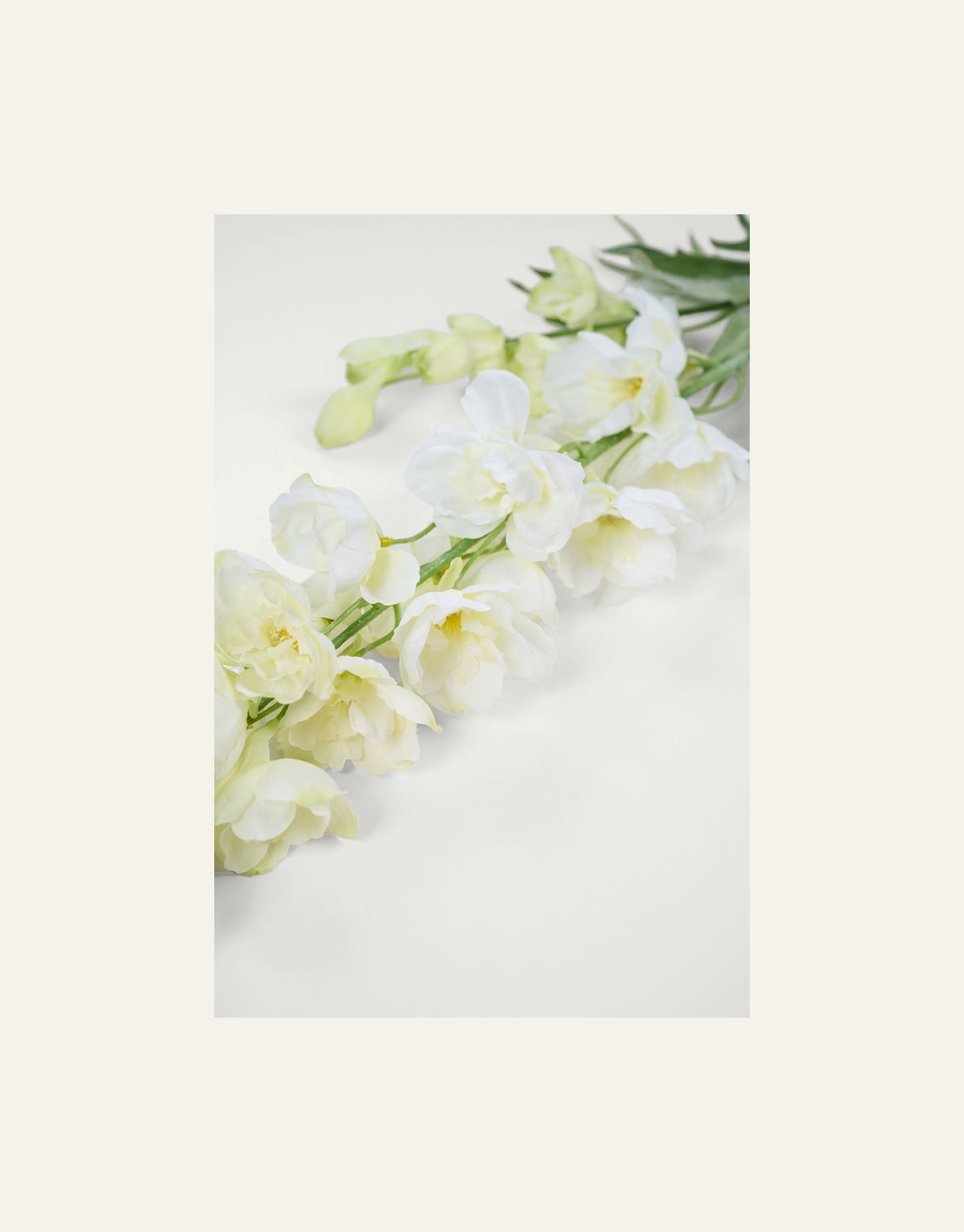 Konstgjord blomma vit - 2