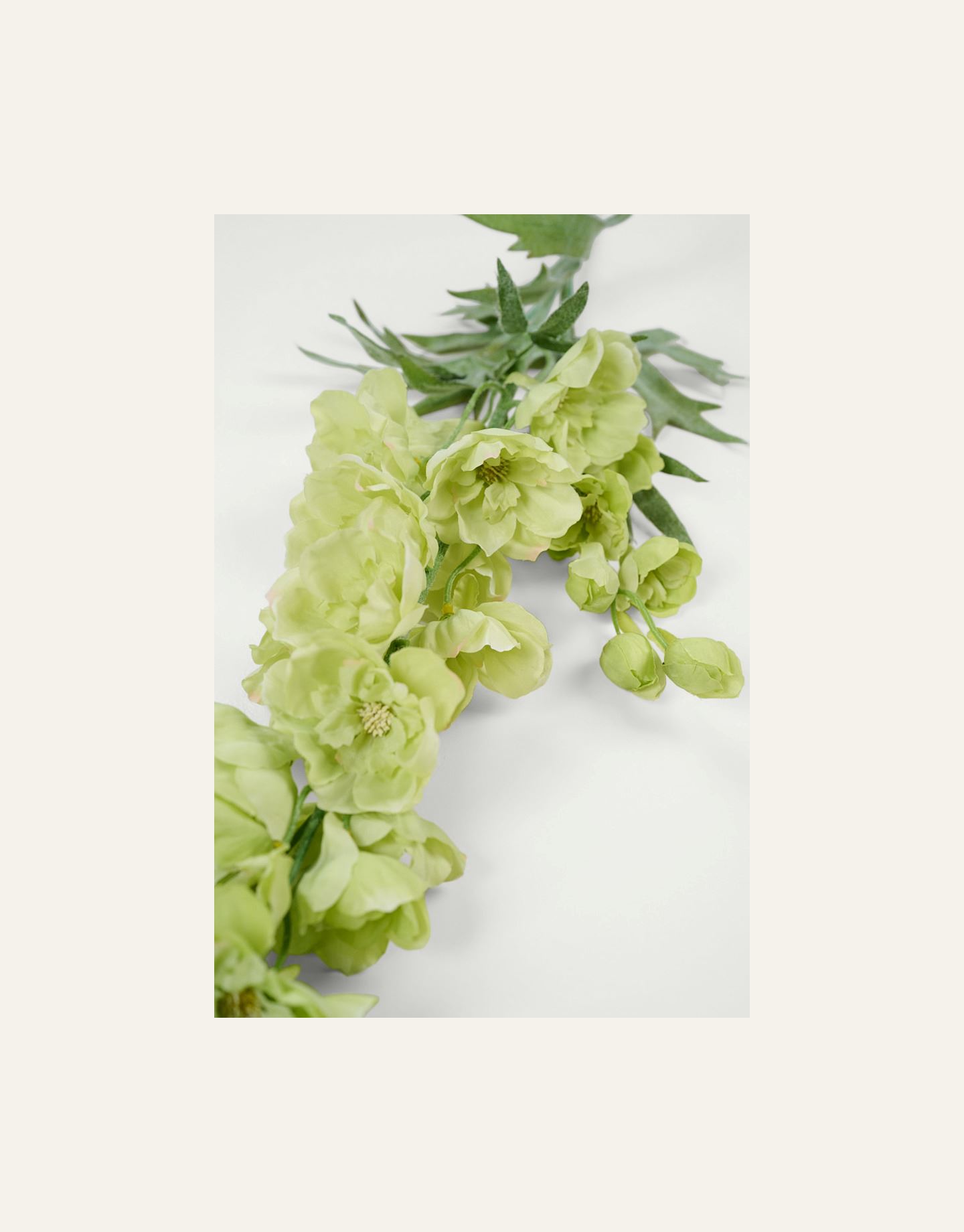 Konstgjord blomma grön - 2