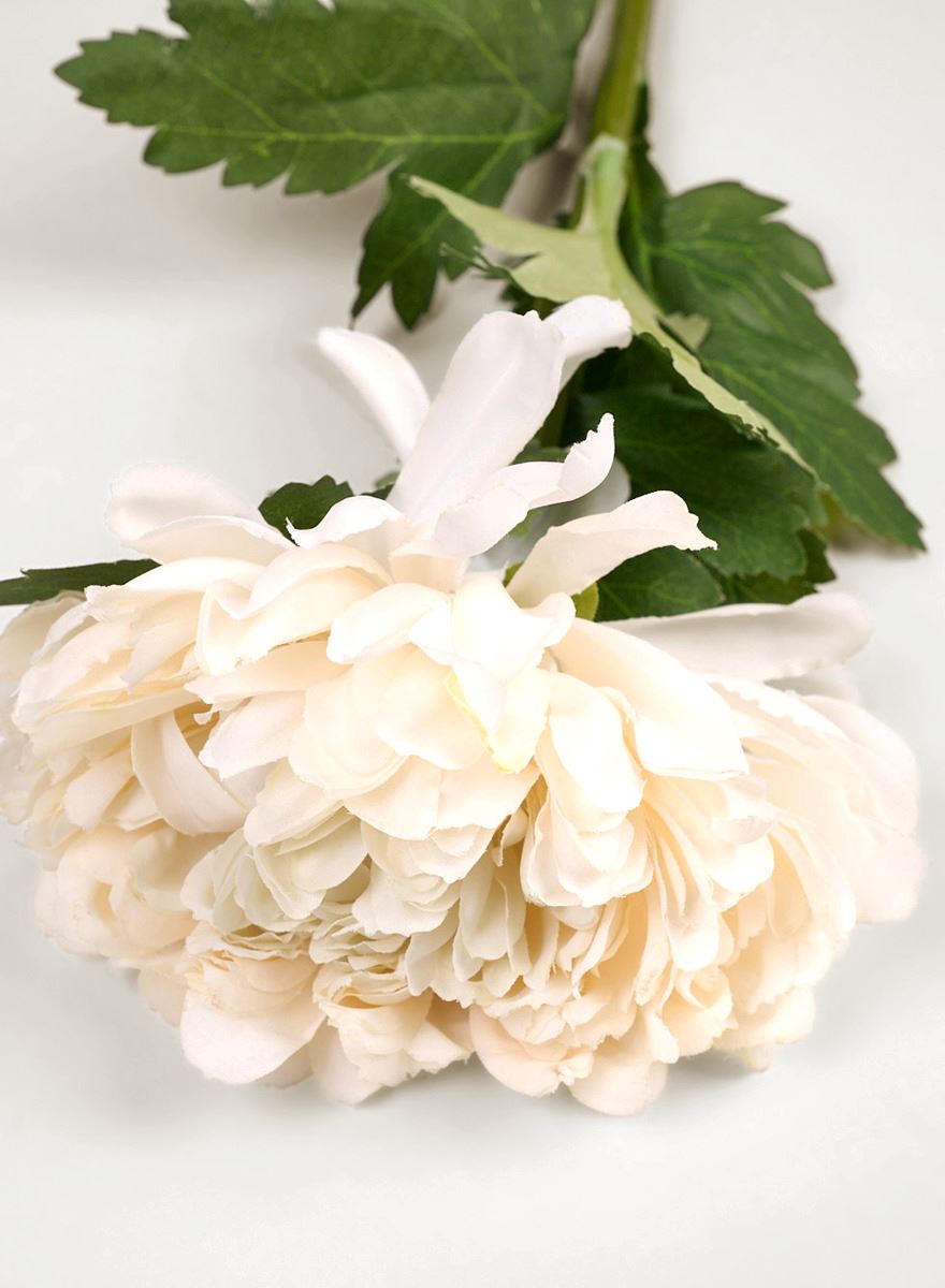 Konstgjord blomma vit - 2