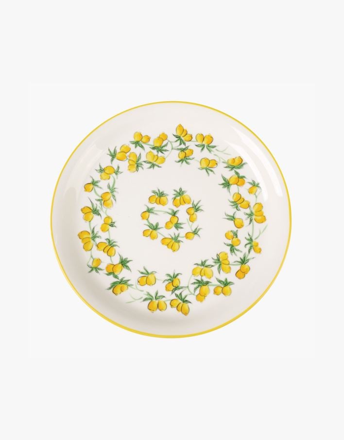 Tallrik gul - ø27 cm gul - 1