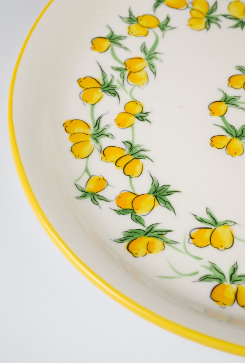 Tallrik gul - 2