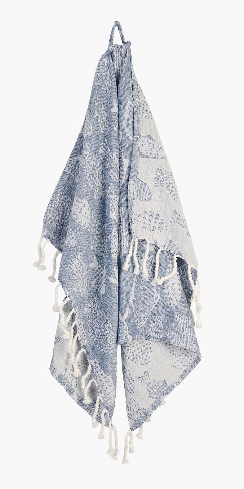 Handduk  blå - 50x70 cm blå - 1