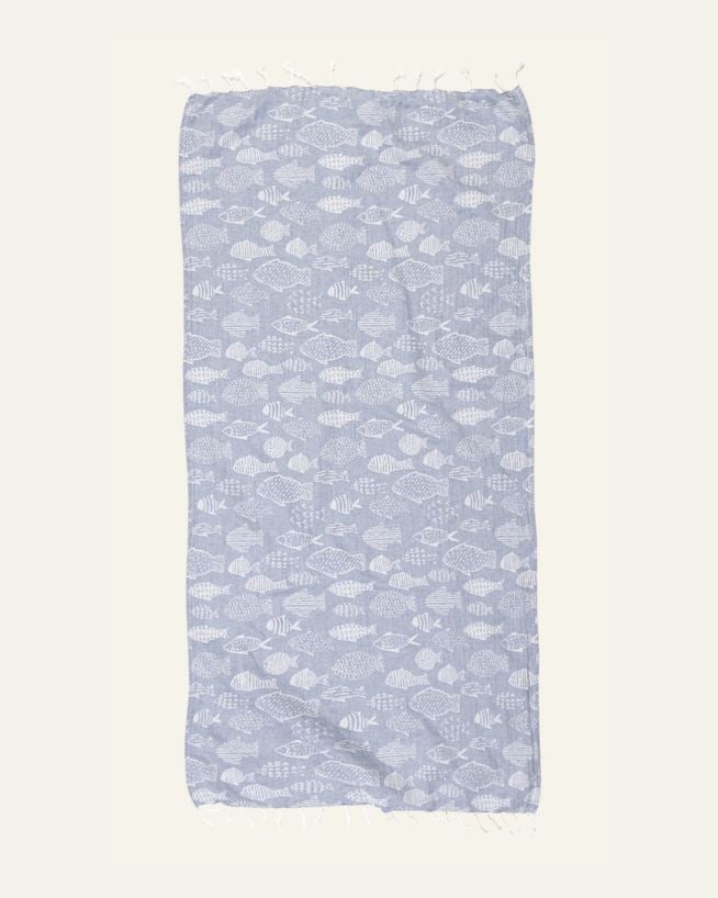 Badlakan blå - 70x150 cm blå - 1