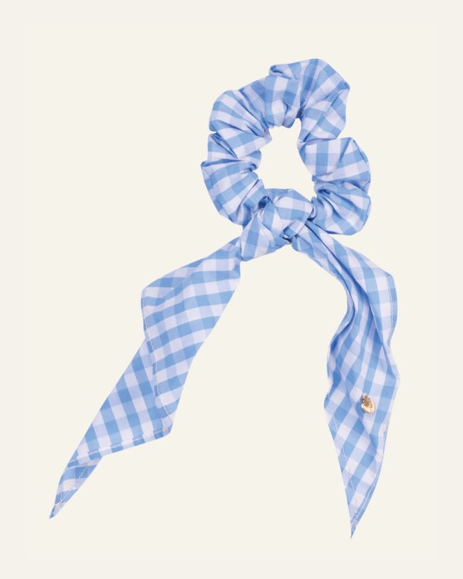 Hårsnodd himmelsblå - ø6,5 cm himmelsblå - 1