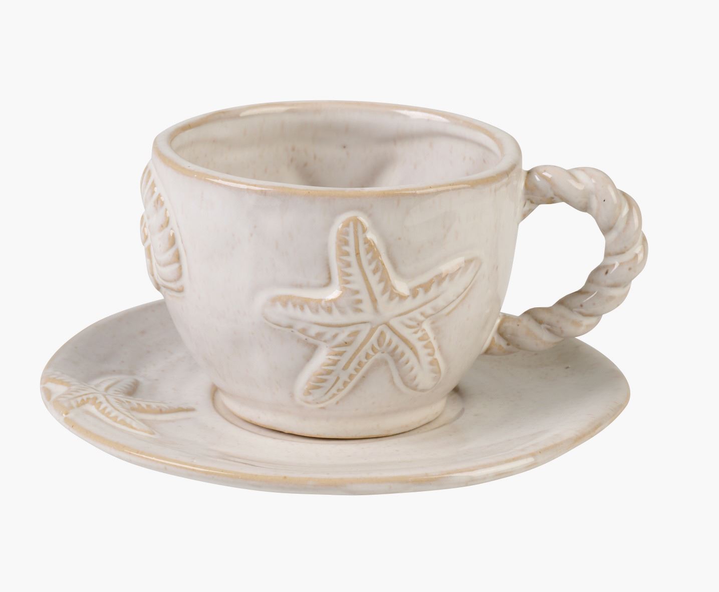 Kopp med skål vit - 240ml vit - 1