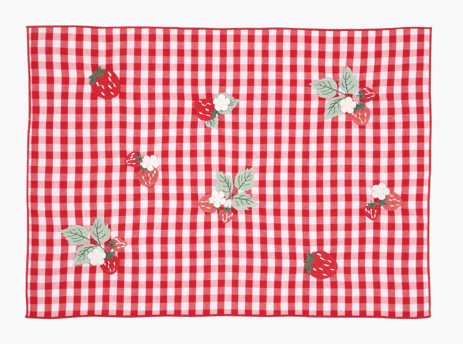 Bordstablett röd - 33x45 cm röd - 1