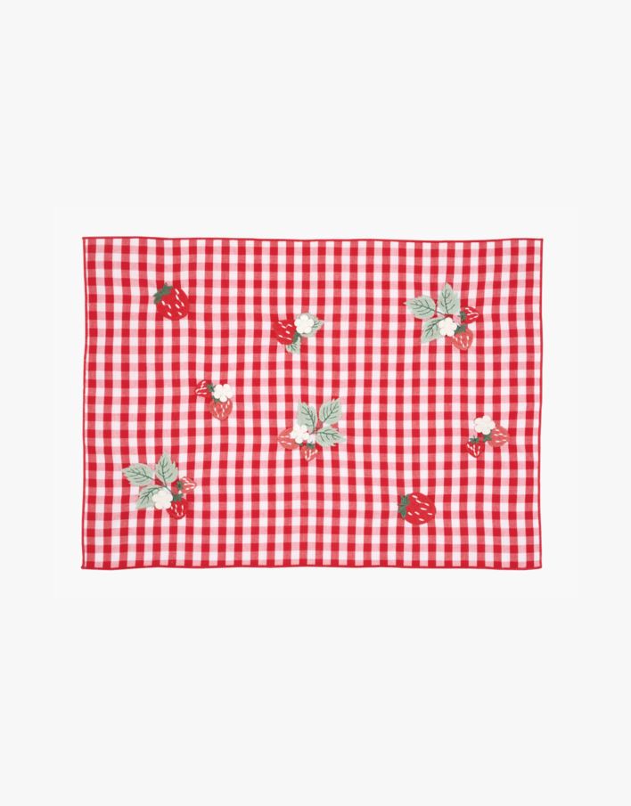 Bordstablett röd - 33x45 cm röd - 1