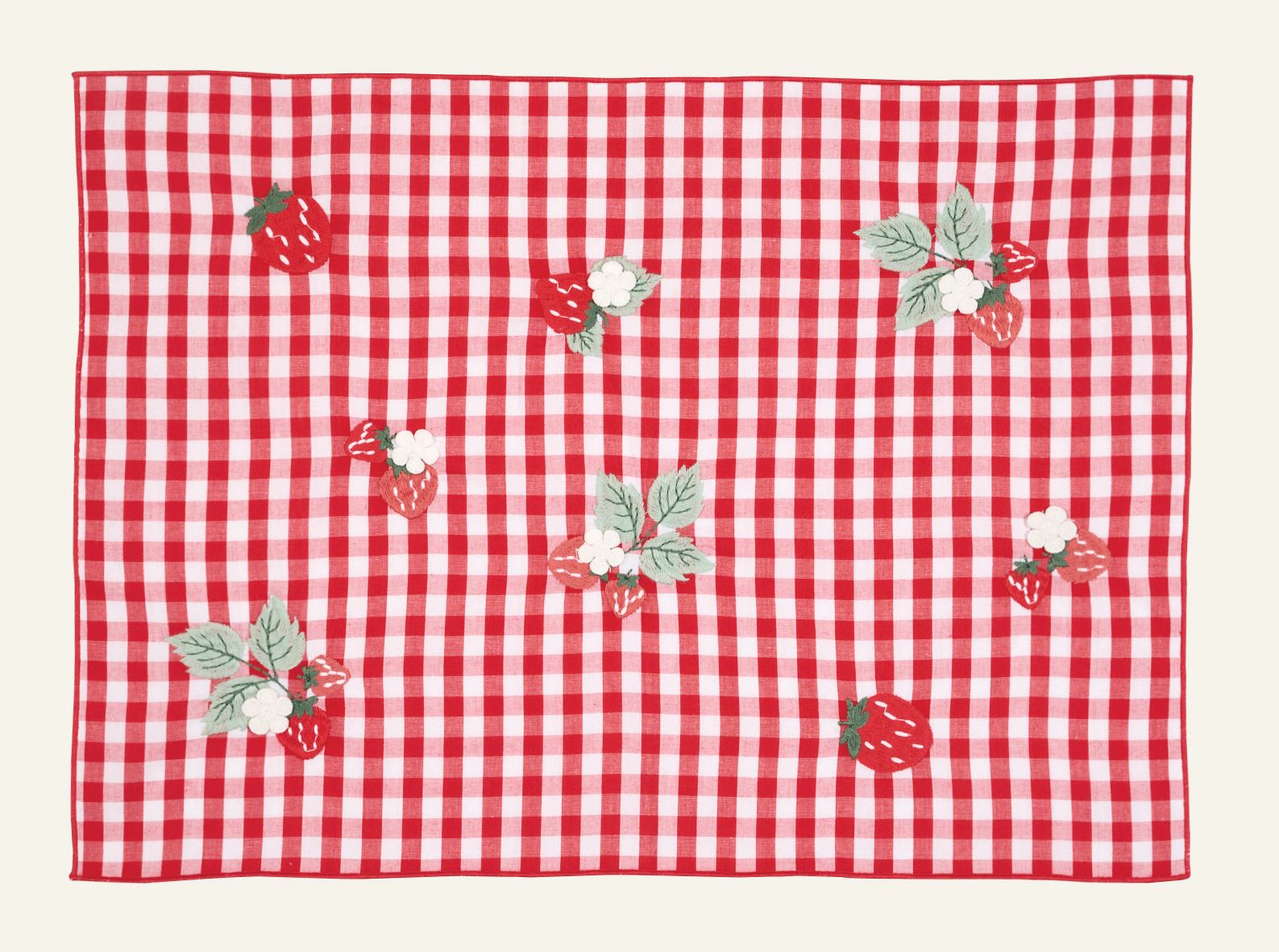 Bordstablett röd - 33x45 cm röd - 1