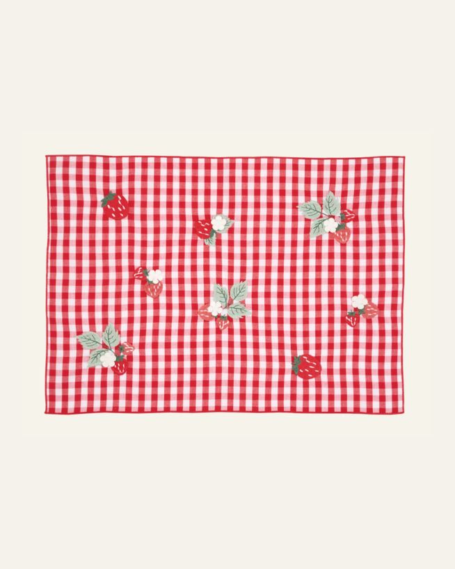 Bordstablett röd - 33x45 cm röd - 1