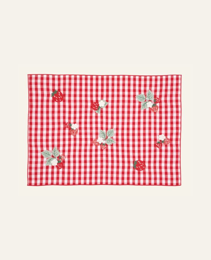 Bordstablett röd - 33x45 cm röd - 1