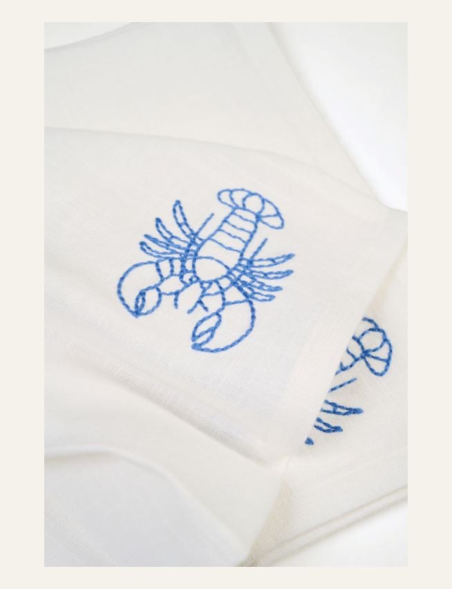 2-pack tygservetter vit - 2