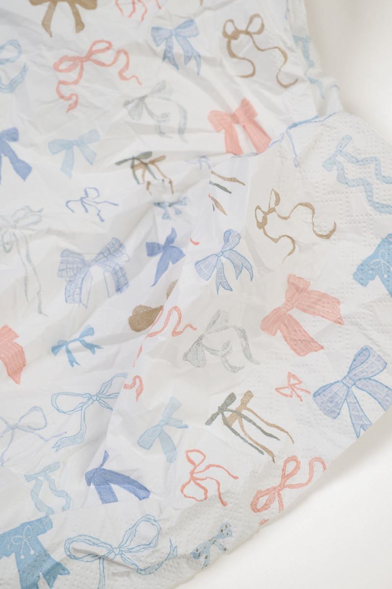 Pappersservetter multi/blå - 2