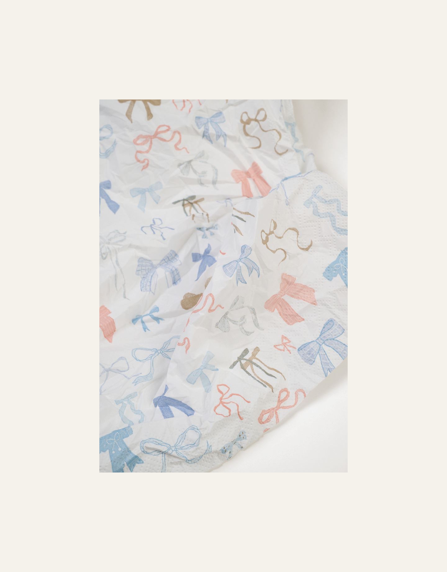 Pappersservetter multi/blå - 2