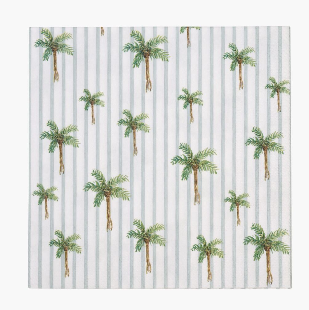 Pappersservetter multi/grön - 33x33 cm multi/grön - 1