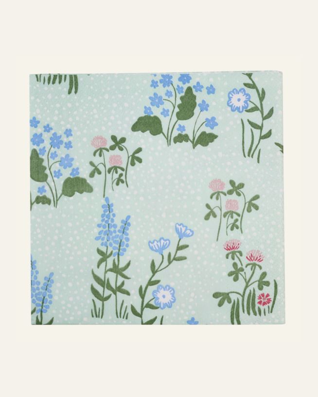 Pappersservetter multi/grön - 33x33 cm multi/grön - 1