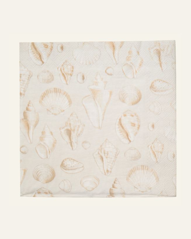Middagsservetter multi/beige - 40x40 cm multi/beige - 1