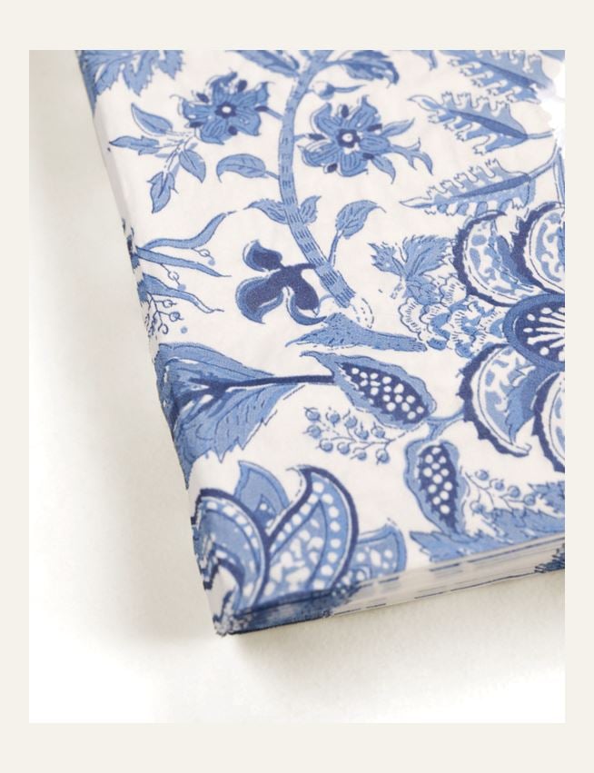 Middagsservetter multi/blå - 3