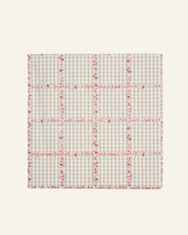 Pappersservetter multi/rosa - 33x33 cm multi/rosa - 1