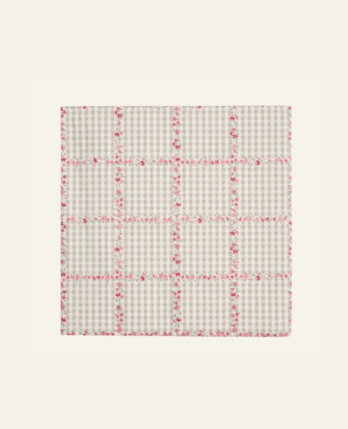 Pappersservetter multi/rosa - 33x33 cm multi/rosa - 1