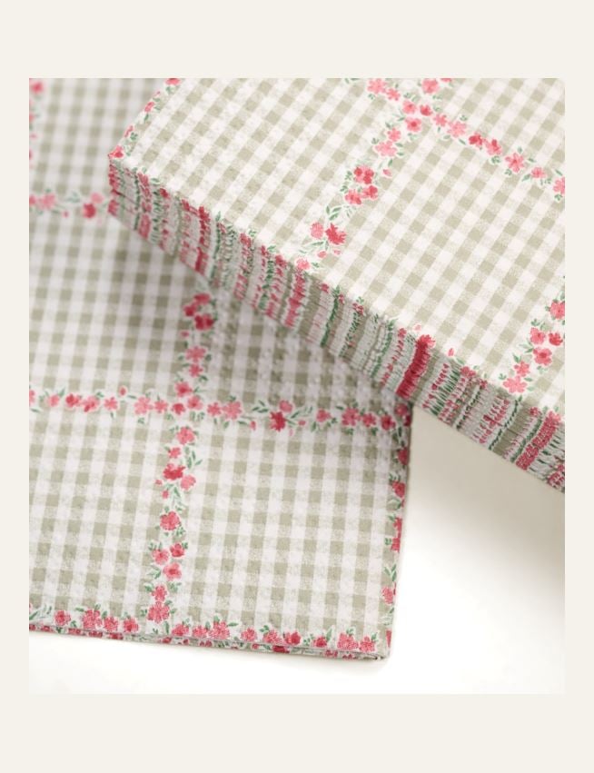 Pappersservetter multi/rosa - 2