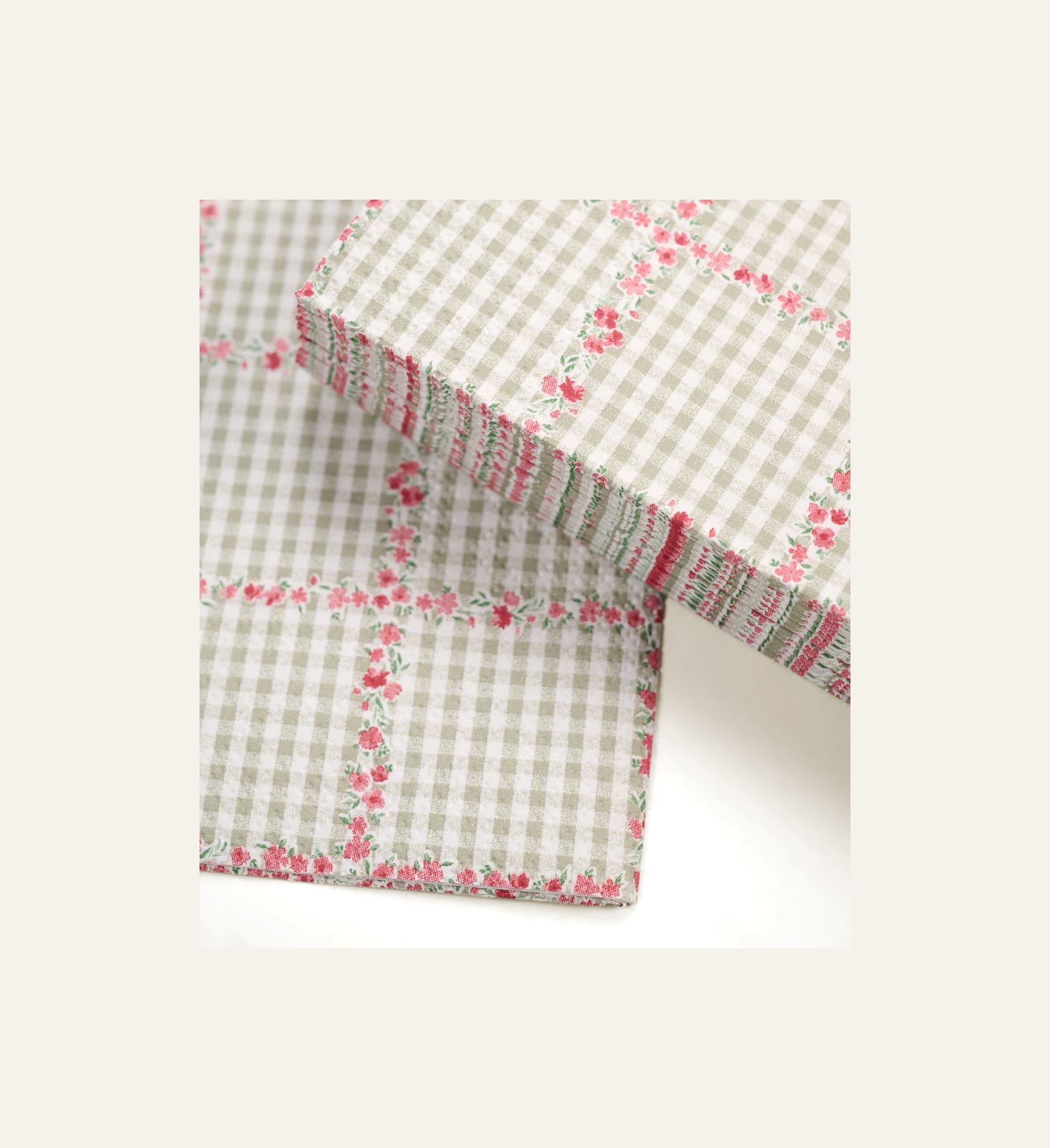 Pappersservetter multi/rosa - 2