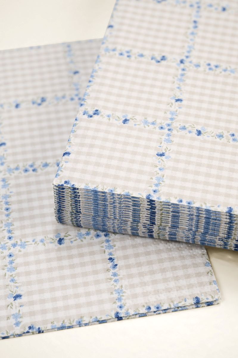 Pappersservetter multi/blå - 2