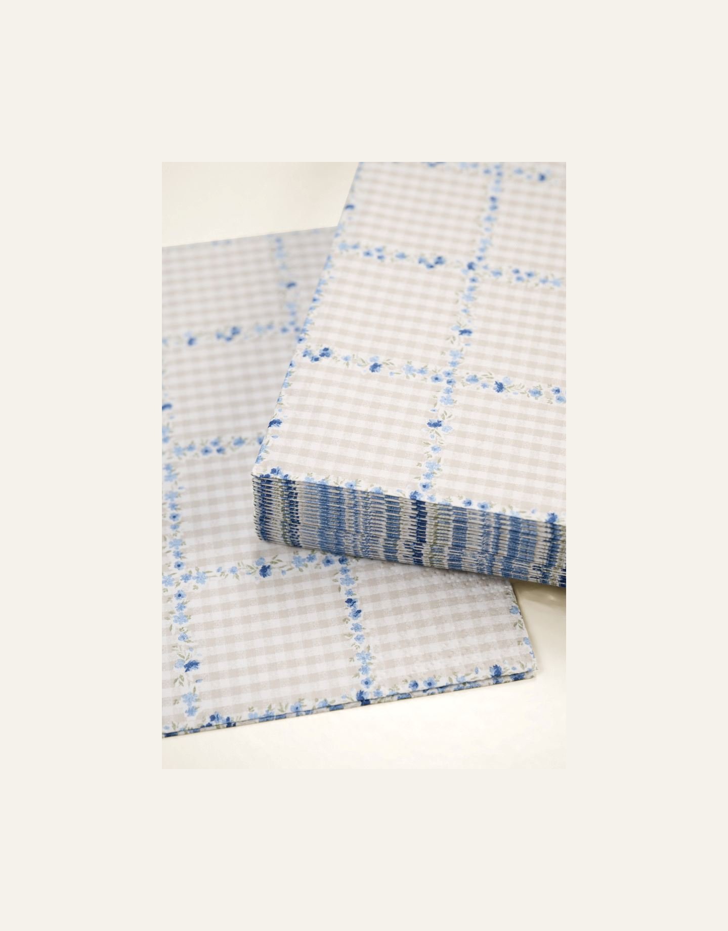 Pappersservetter multi/blå - 2