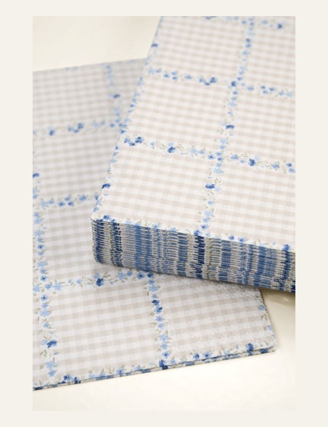 Pappersservetter multi/blå - 2