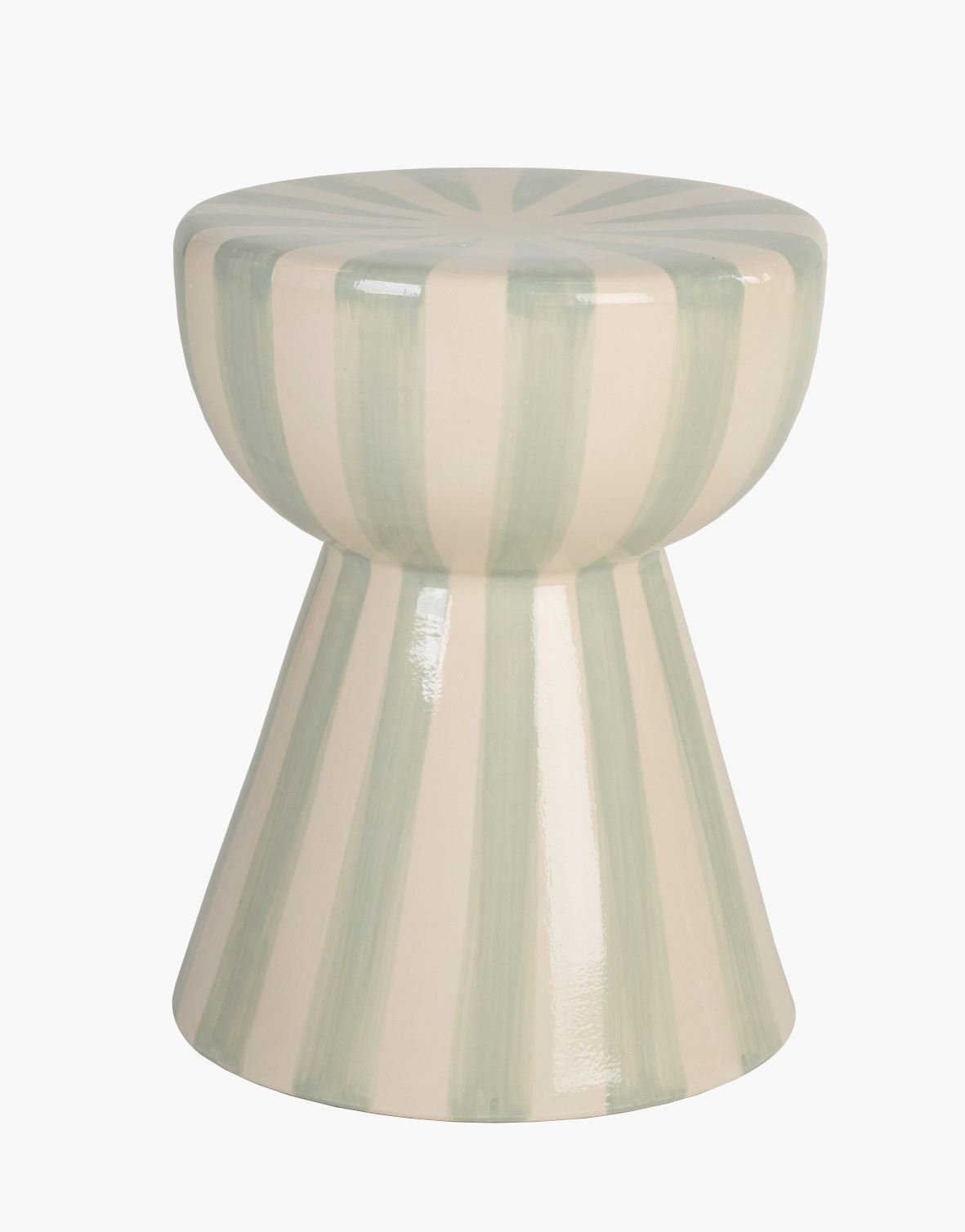 Sidobord multi/grön - ø33x44 cm multi/grön - 1