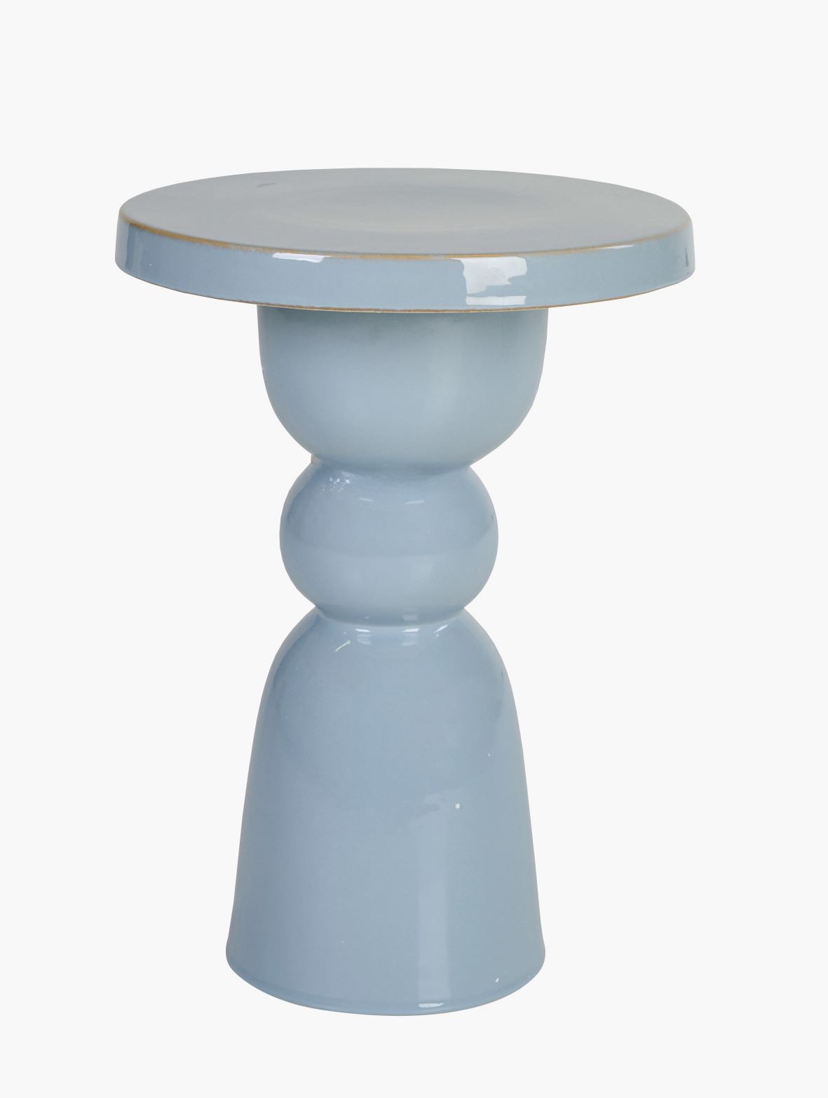 Sidobord ljusblå - ø32x45 cm ljusblå - 1