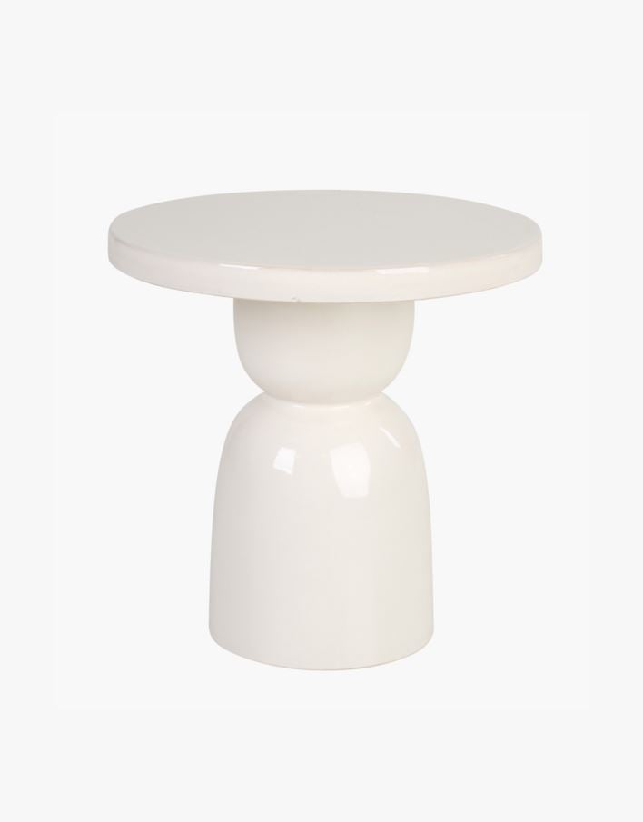 Sidobord offwhite - ø40x40 cm offwhite - 1