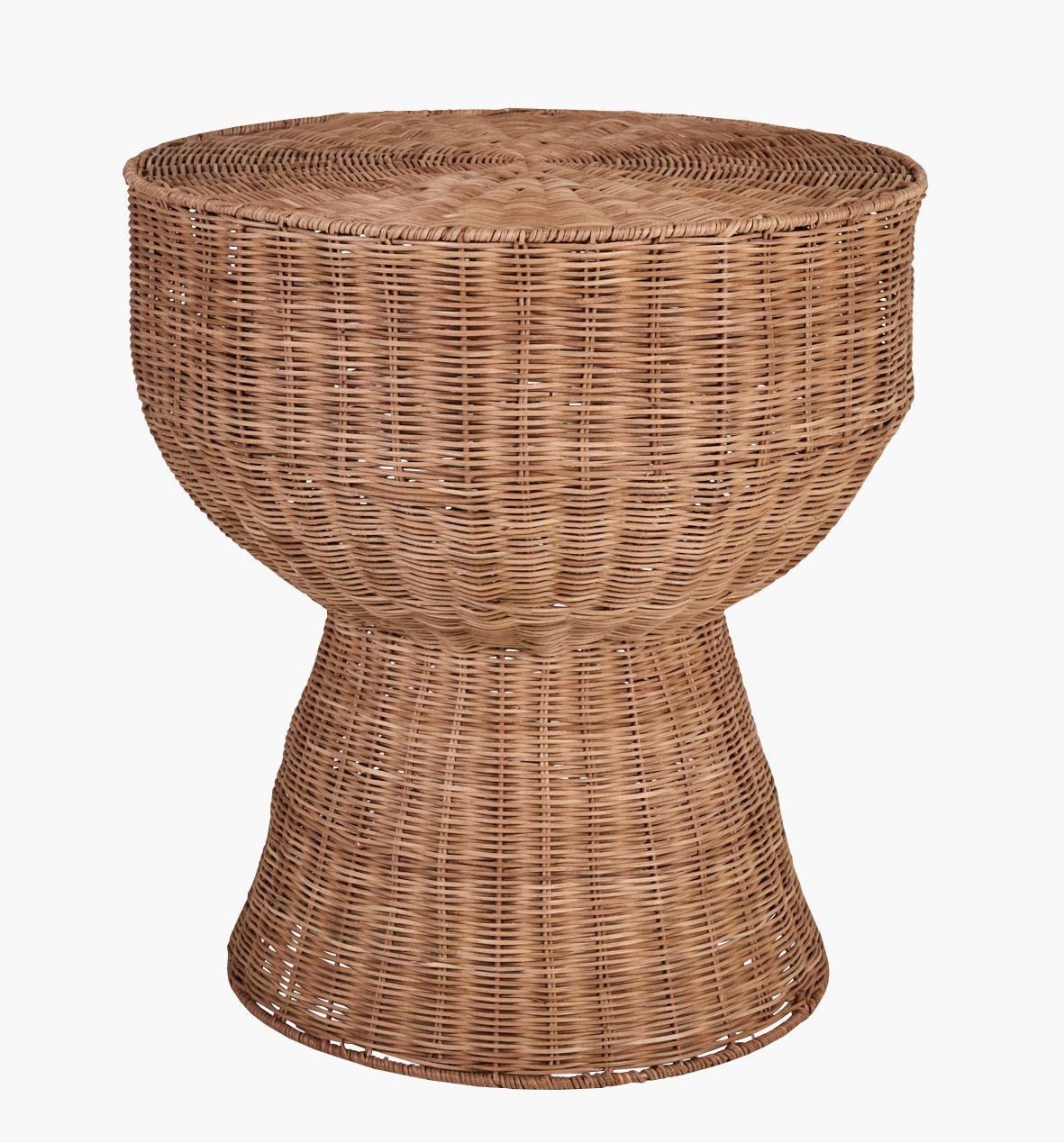 Sidobord natur - ø50x55 cm natur - 1