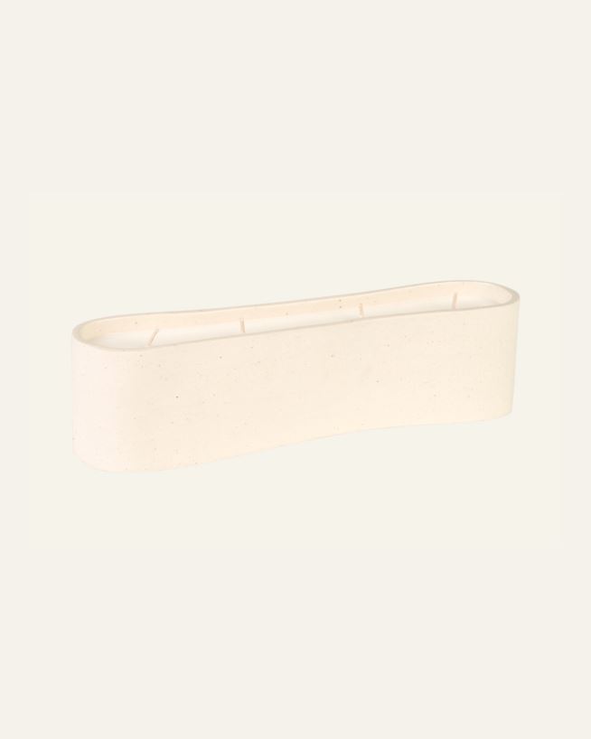 Prydnadsljus beige - 30,5x7,5x8 cm beige - 1