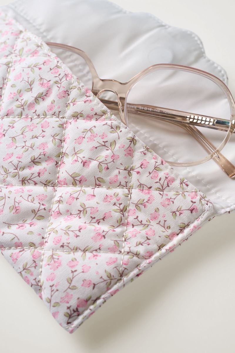 Glasögonfodral rosa - 3