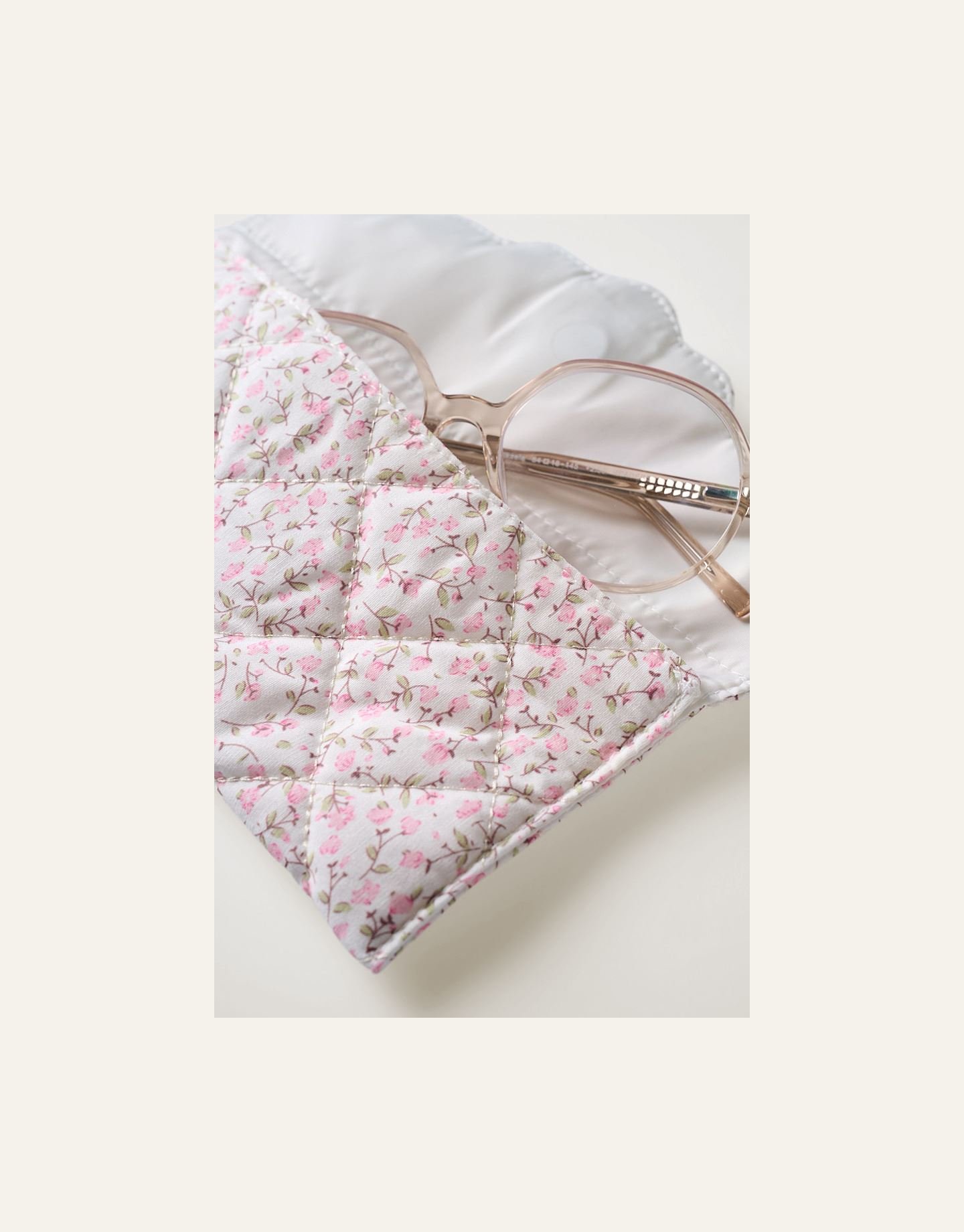 Glasögonfodral rosa - 3