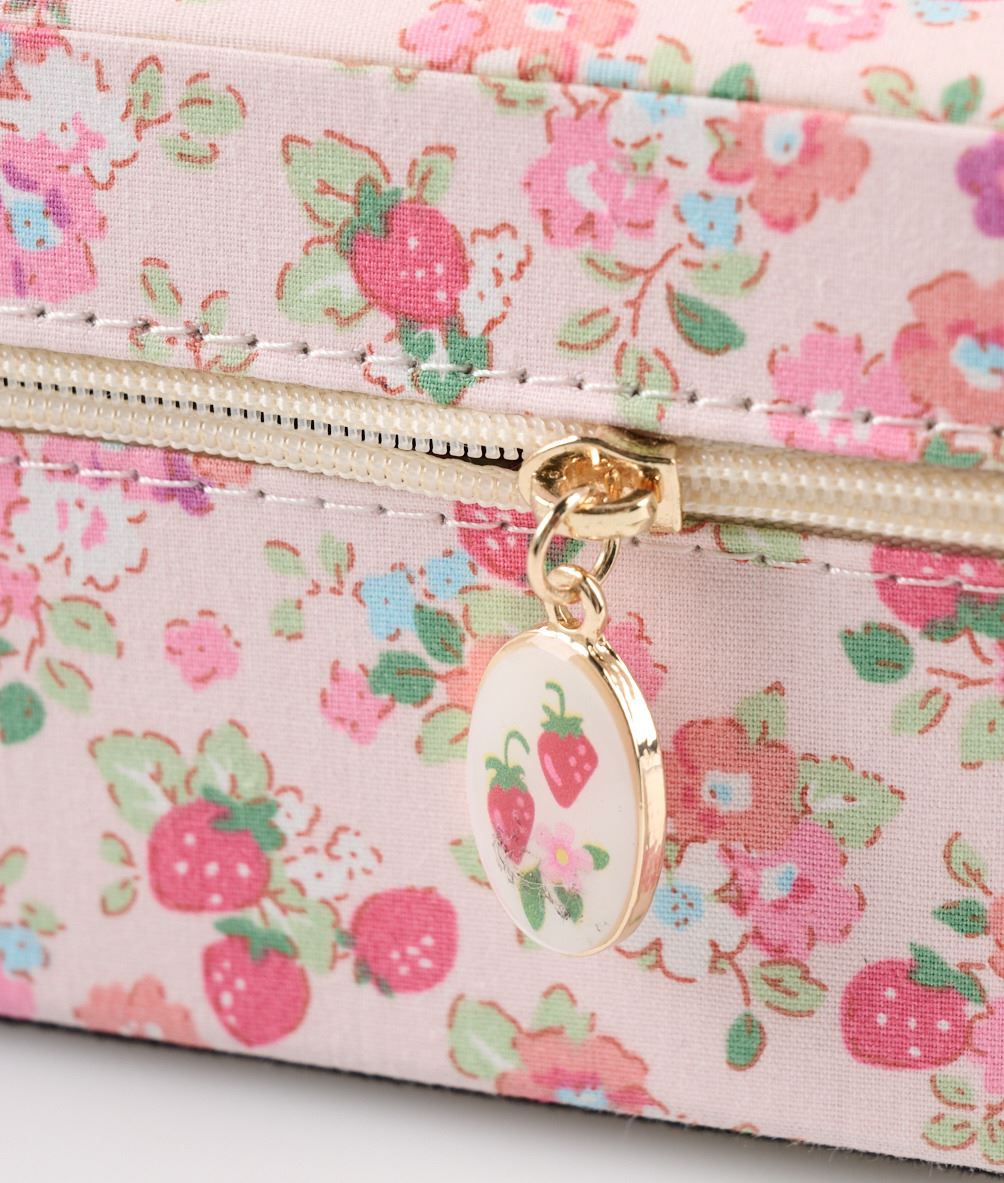 Smyckeskrin med dragkedja rosa - 2