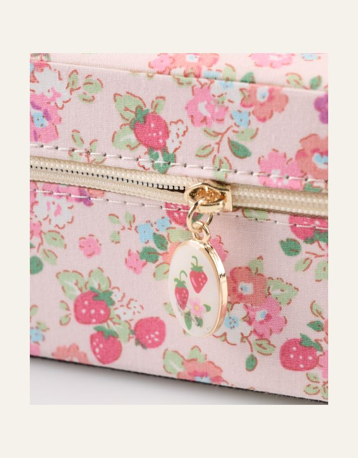 Smyckeskrin med dragkedja rosa - 2